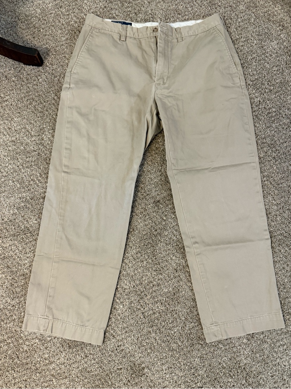 Ralph Lauren Men's Chino Pants in Light Khaki